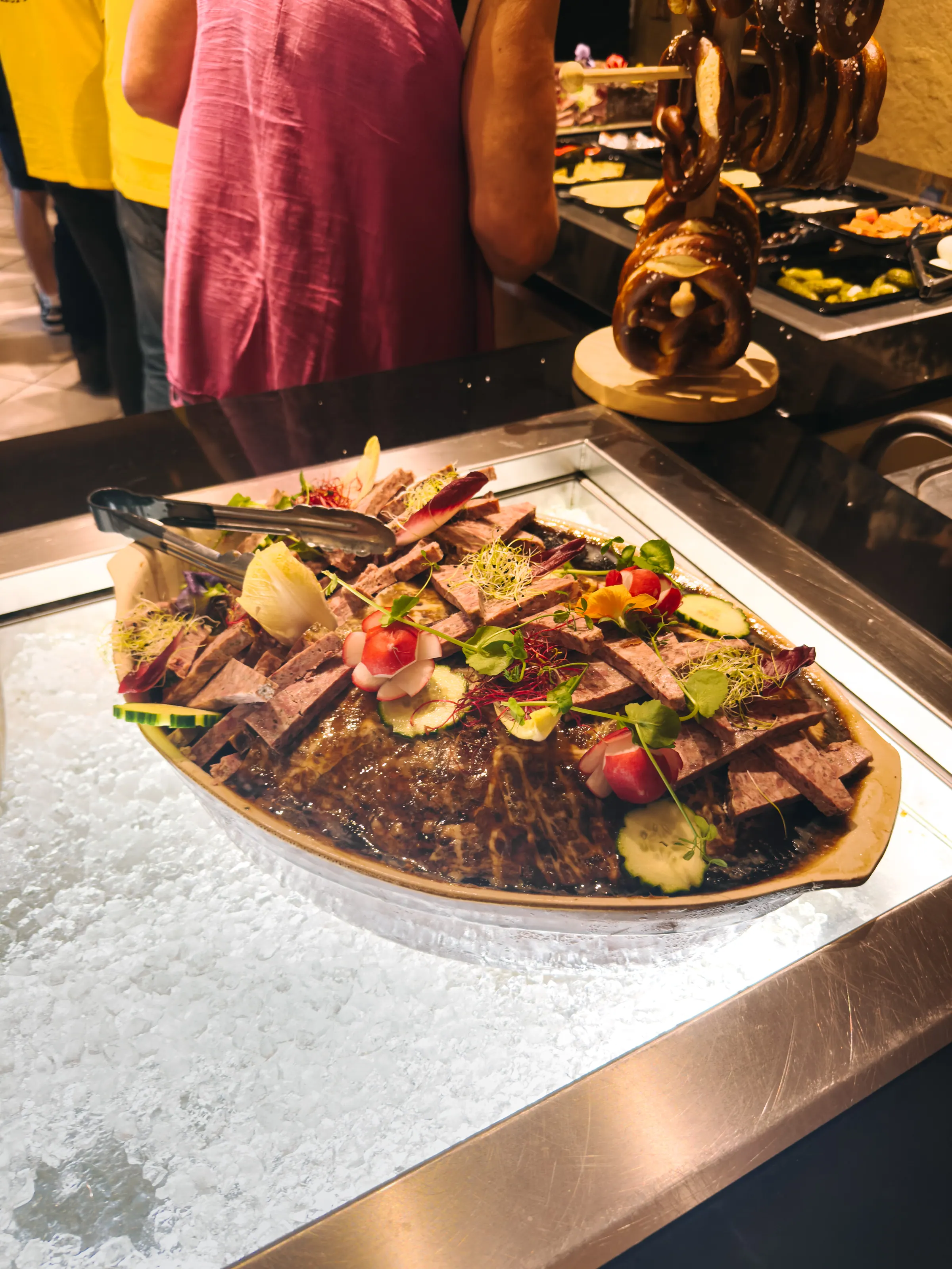 Un buffet spécial des jours fériés