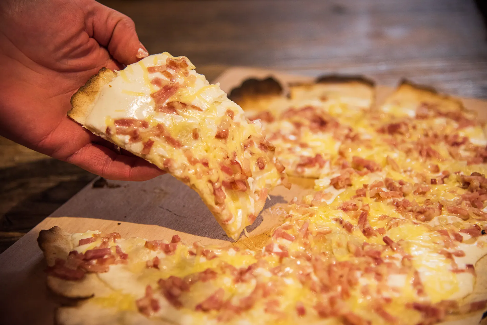 Tarte flambée maison